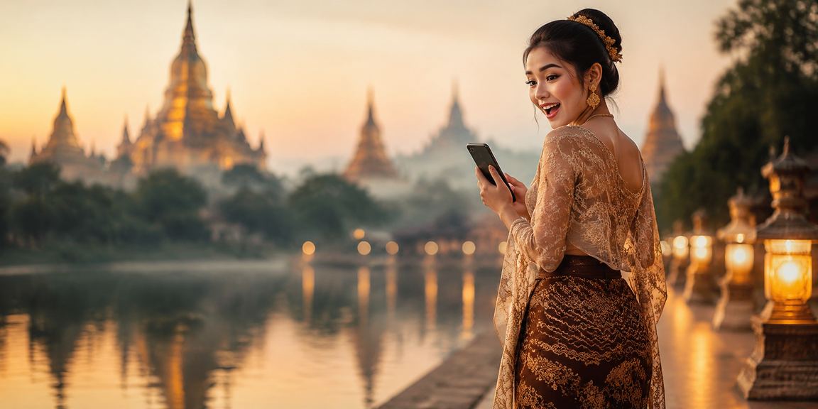 ပုဂံမြို့တွင် ကံရှင်များ မတူညီသော နောက်ခံပုံ